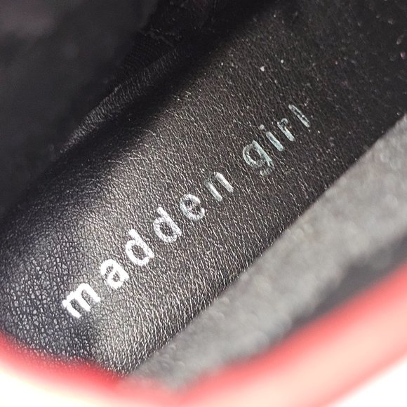 New Madden Girl Women's Wine Boot Size 6M - Picture 5 of 6